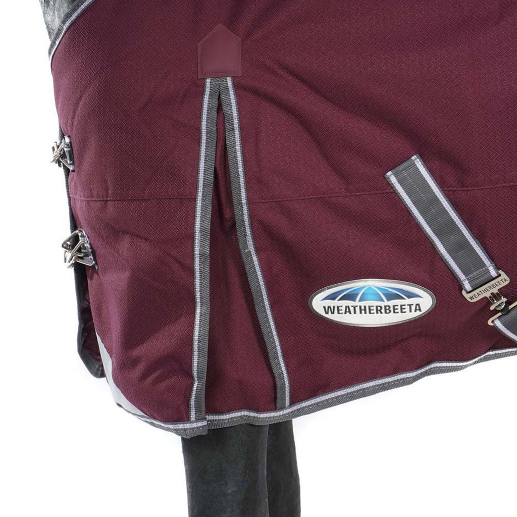 WeatherBeeta Winter Rug ComFiTec Plus Dynamic II Standard Neck Medium 220g Maroon/Grey/White