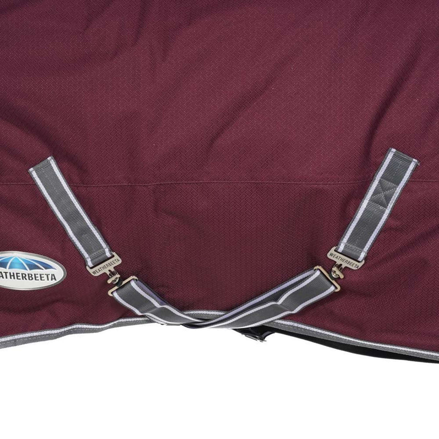 WeatherBeeta Winter Rug ComFiTec Plus Dynamic II Standard Neck Medium 220g Maroon/Grey/White