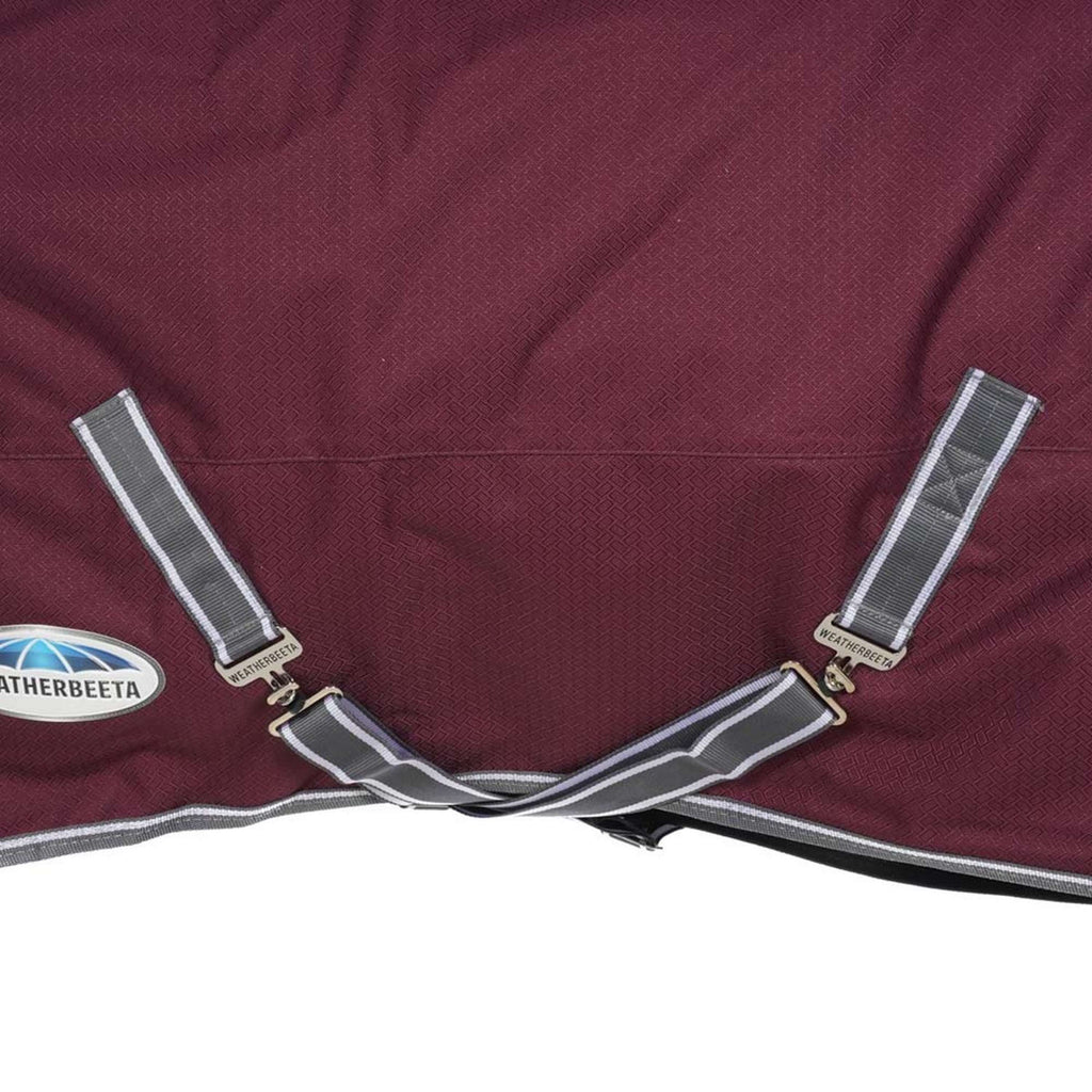 WeatherBeeta Winter Rug ComFiTec Plus Dynamic II Standard Neck Medium 220g Maroon/Grey/White