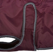 Weatherbeeta Dog Rug Comfitec Windbreaker Free Deluxe Maroon/Grey/White