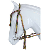 F.R.A. Classic Bridle Bodanza Cotton with Removable Reins green yellow