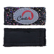 F.R.A. Cavallo Horse & Rider Velcro CLB for Hoofboots Bling