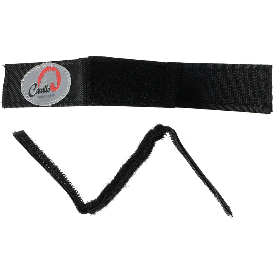 F.R.A. Cavallo Horse & Rider Velcro CLB for Hoofboots Black