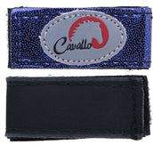 F.R.A. Cavallo Horse & Rider Velcro CLB for Hoofboots Blue