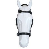 F.R.A. Bit-less Bridle Dandy Side Pull Leather Reins Black