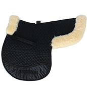 F.R.A. Saddlepad De Luxe General Purpose Fur Black/Natural