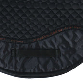 F.R.A. Saddlepad De Luxe General Purpose Fur Black/Natural