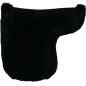 F.R.A. Saddlepad De Luxe Dressage Full Fur Black