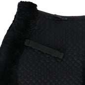 F.R.A. Saddlepad De Luxe Gerneral Purpose Full Fur Black