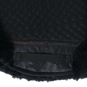 F.R.A. Saddlepad De Luxe Gerneral Purpose Full Fur Black