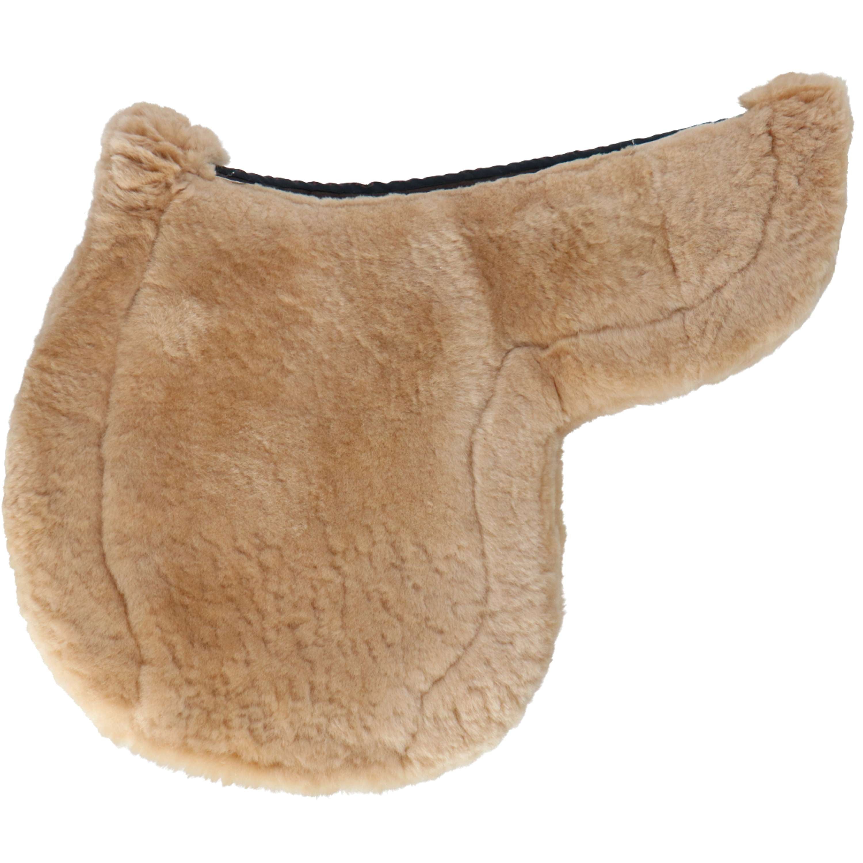 F.R.A. Saddlepad De Luxe Gerneral Purpose Full Fur Brown/Camel
