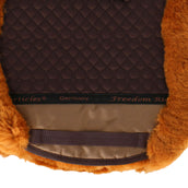 F.R.A. Saddlepad De Luxe Gerneral Purpose Full Fur Brown/Cappuccino