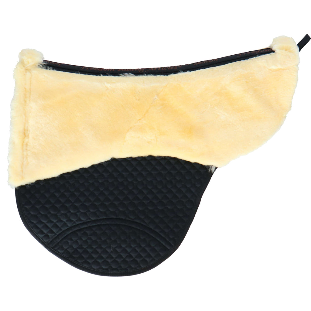 F.R.A. Saddle Pad De Luxe Extra for a Treeless Saddle Black/Natural