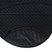 F.R.A. Saddle Pad De Luxe Extra for a Treeless Saddle Black/Natural