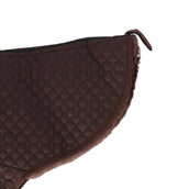 F.R.A. Saddle Pad De Luxe Extra for a Treeless Saddle Brown