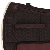 F.R.A. Westernpad De Luxe Extra Full Fur 3 Pockets with Inlays Brown/Natural