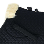 F.R.A. Saddlepad De Luxe Extra General Purpose Fur Black/Natural