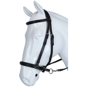 F.R.A. Bit-less Bridle Dietsji with Reins Black