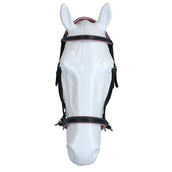 F.R.A. Bit-less Bridle Dietsji with Reins Black/Pink