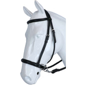 F.R.A. Bit-less Bridle El Camin Softleather Reins Black