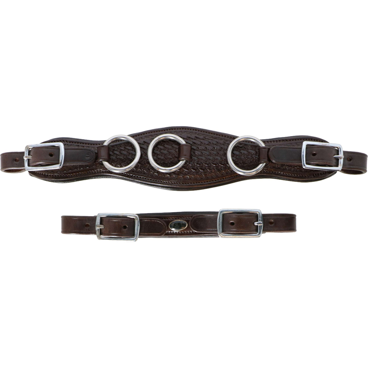 F.R.A. Noseband Fiore Cavemore Leather Havana