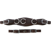 F.R.A. Noseband Fiore Cavemore Leather Havana