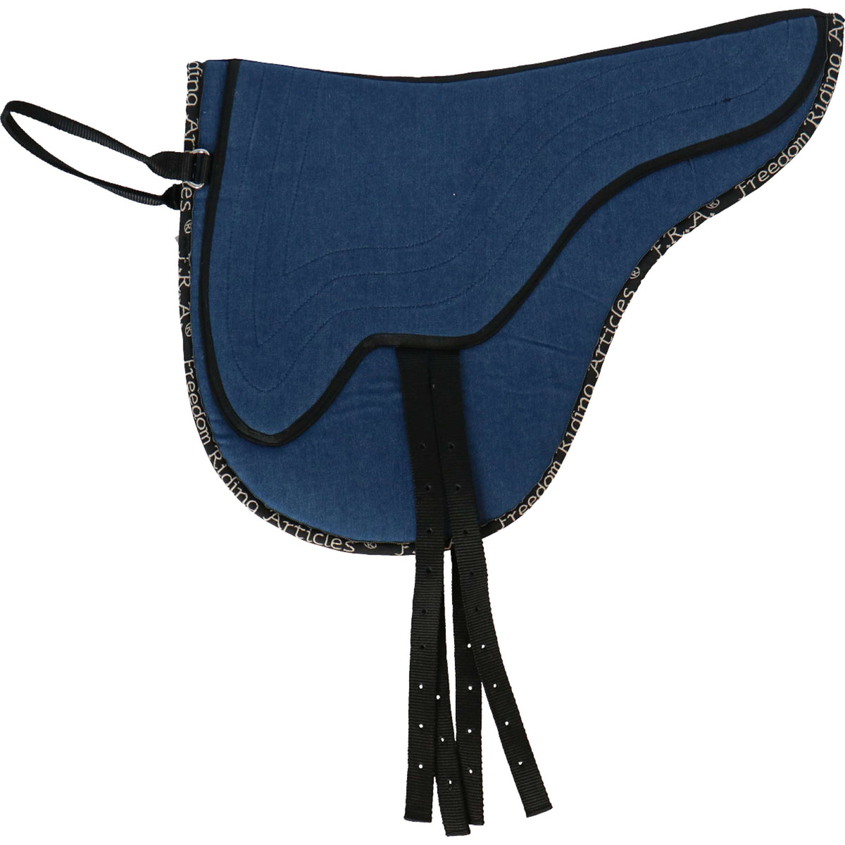 F.R.A. Bareback Pad Jeany Basic Demin Blue