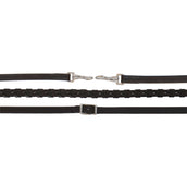 F.R.A. Reins Lily Classic Braided Leather Havana