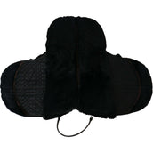 F.R.A. Bareback Pad Macon Extra Merino with Knee Rolls and Inlays Black