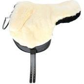 F.R.A. Bareback Pad Macon Extra Merino with Knee Rolls and Inlays Black/Natural