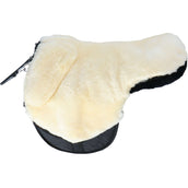 F.R.A. Bareback Pad Macon Merino with Inlays Black/Natural Bleached