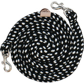 F.R.A. Reins Madora Braided Cotton Black/White