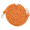 F.R.A. Reins Madora Braided Cotton Red/Yellow