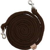 F.R.A. Reins Madora Braided Cotton Brown