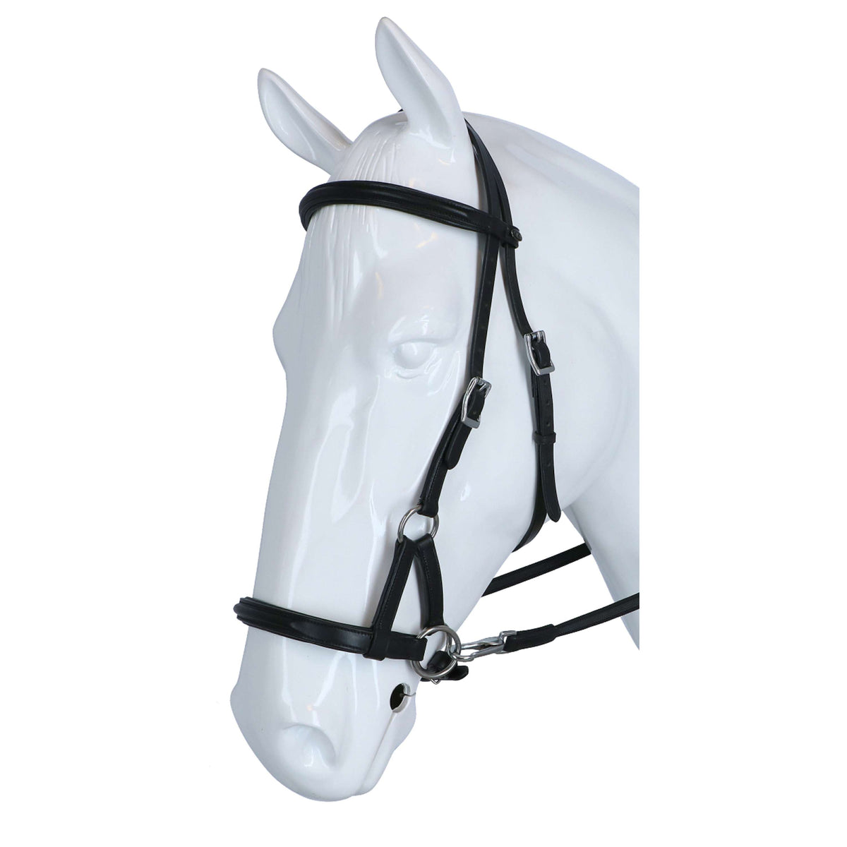 F.R.A. Bit-less Bridle Pardoes Side Pull Black