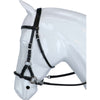 F.R.A. Bit-less Bridle Pariba Side Pull Leather Reins Black