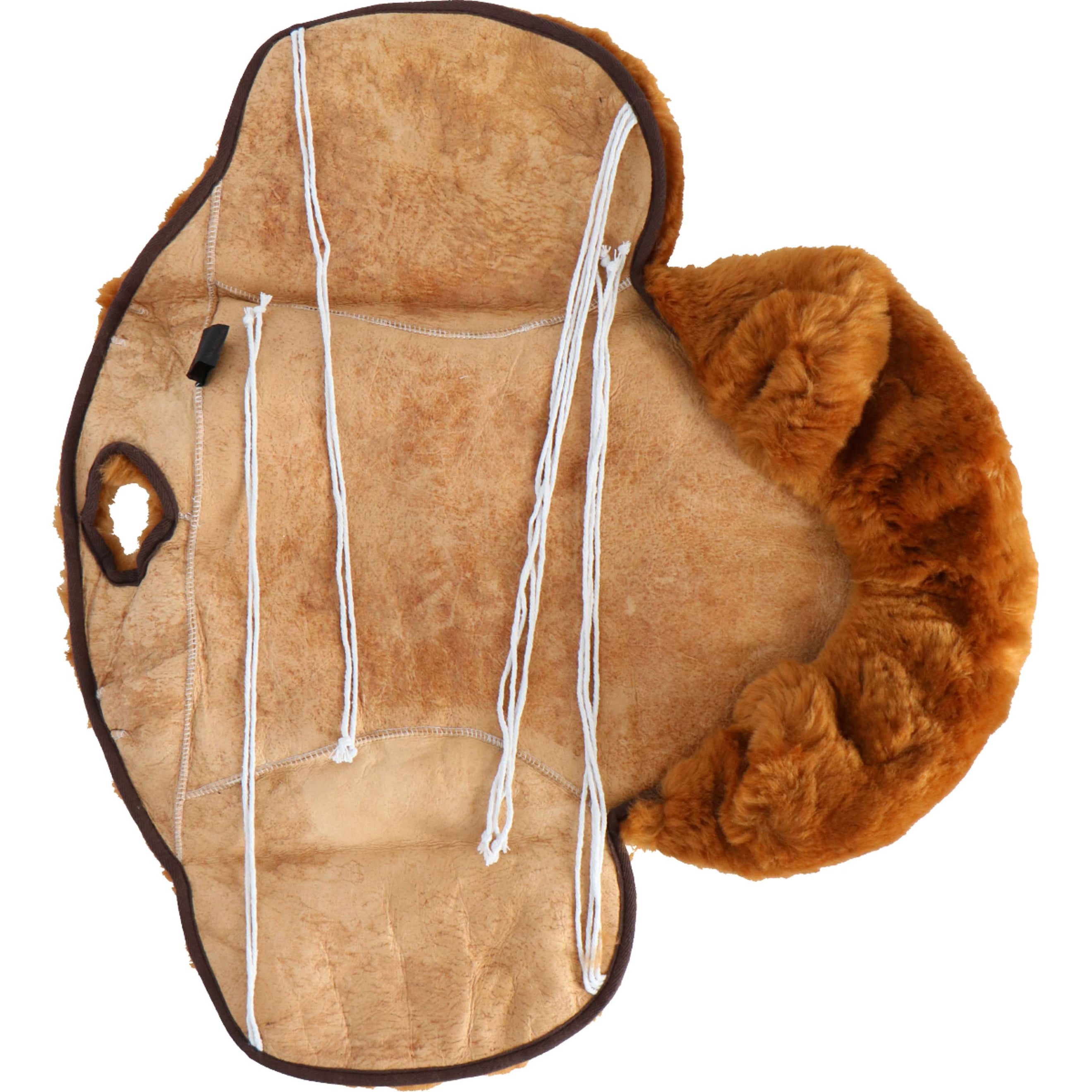 F.R.A. Saddle Seat R6 Western with Horn-Cutout Cappuccino F.R.A. Saddle Seat R6 Western with Horn-Cutout Cappuccino