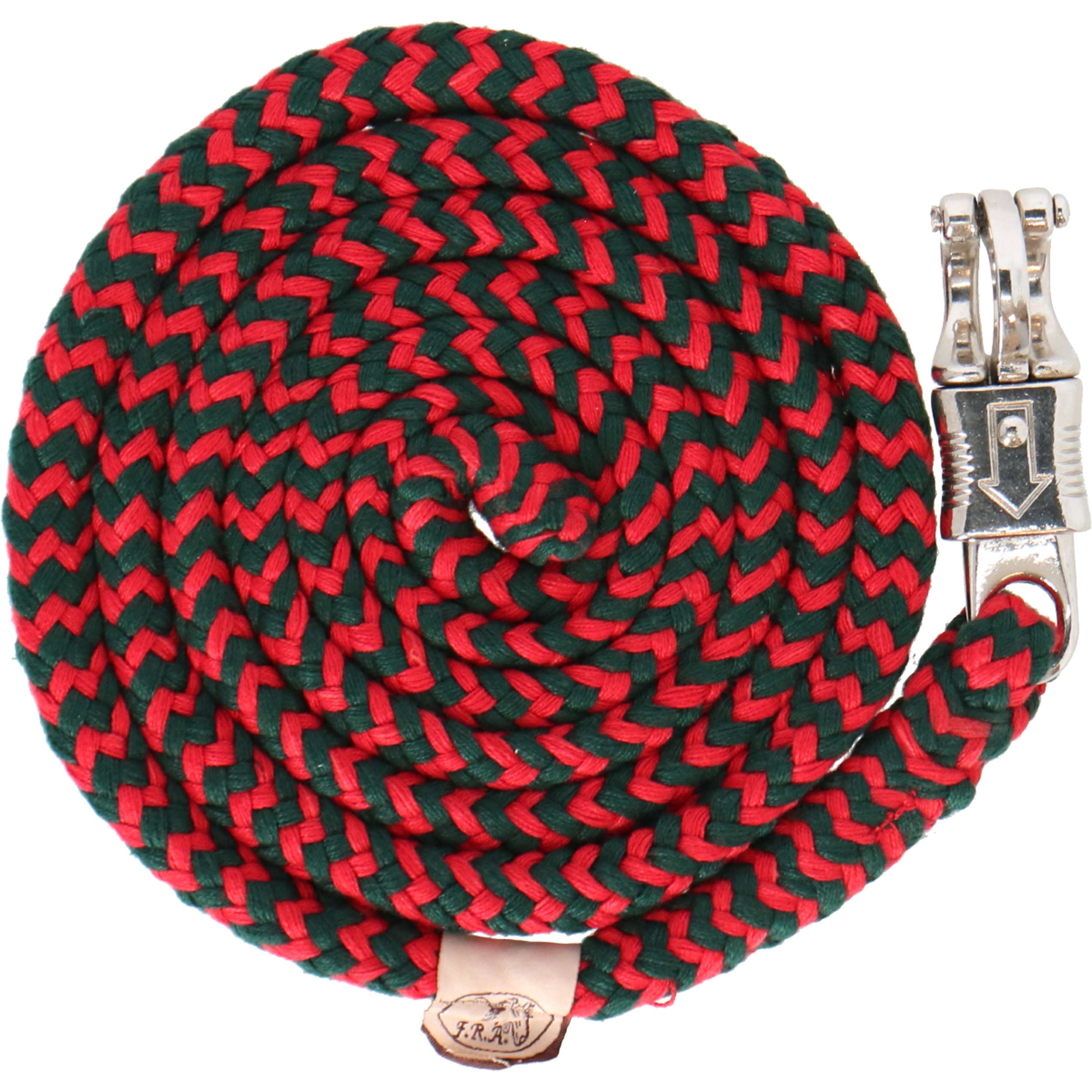 F.R.A. Lead Rope Svendy Ruchi Collection Green/red