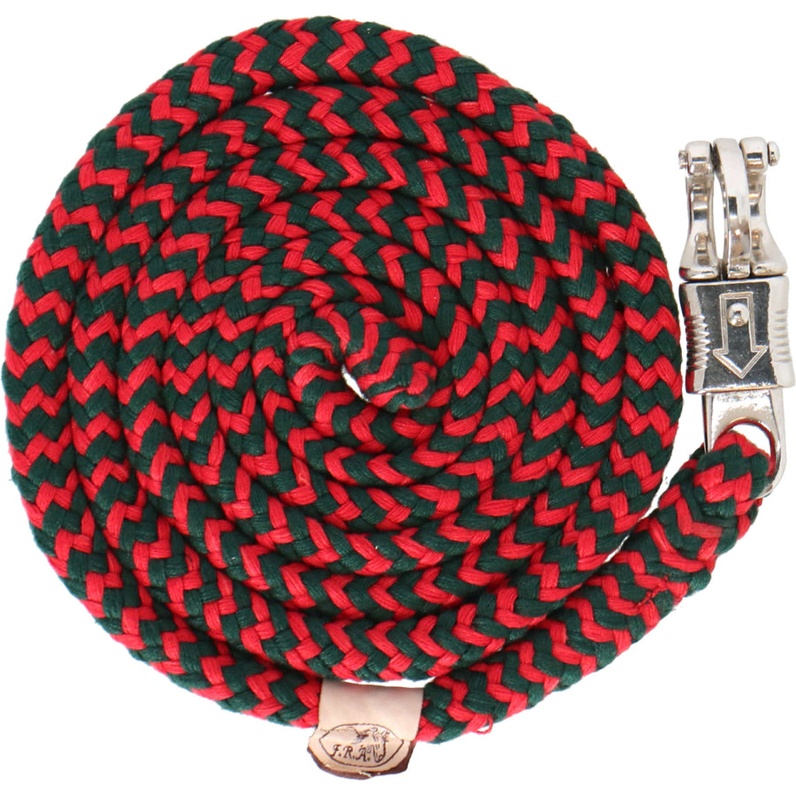 F.R.A. Lead Rope Svendy Ruchi Collection Green/red