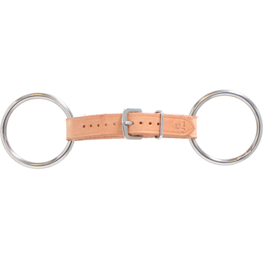 F.R.A. Leahter Bit Tabal with Chin Strap