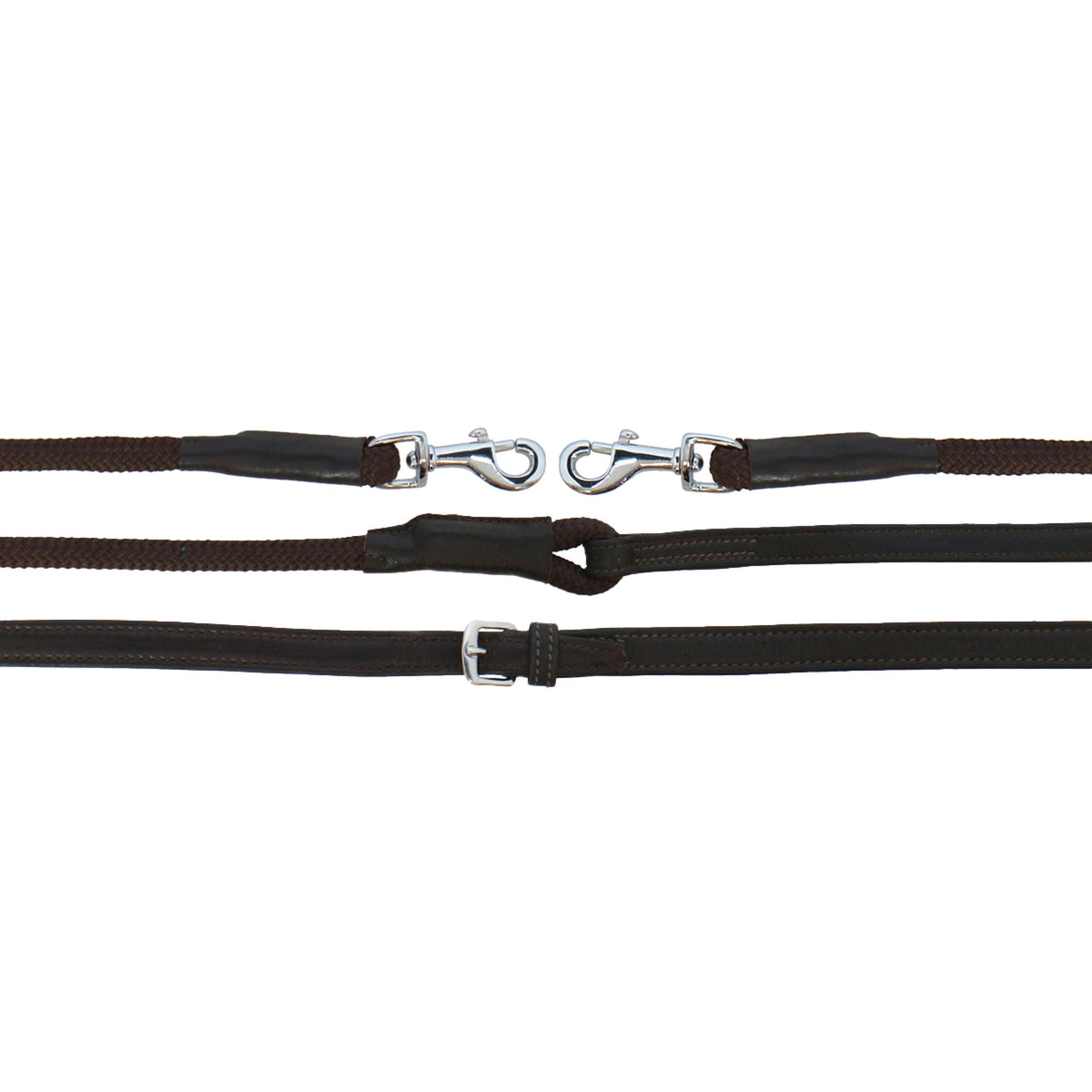 F.R.A. Reins Tinver Cord Brown