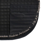 F.R.A. Saddle Pad Unica Bags for Treeless Saddle Black