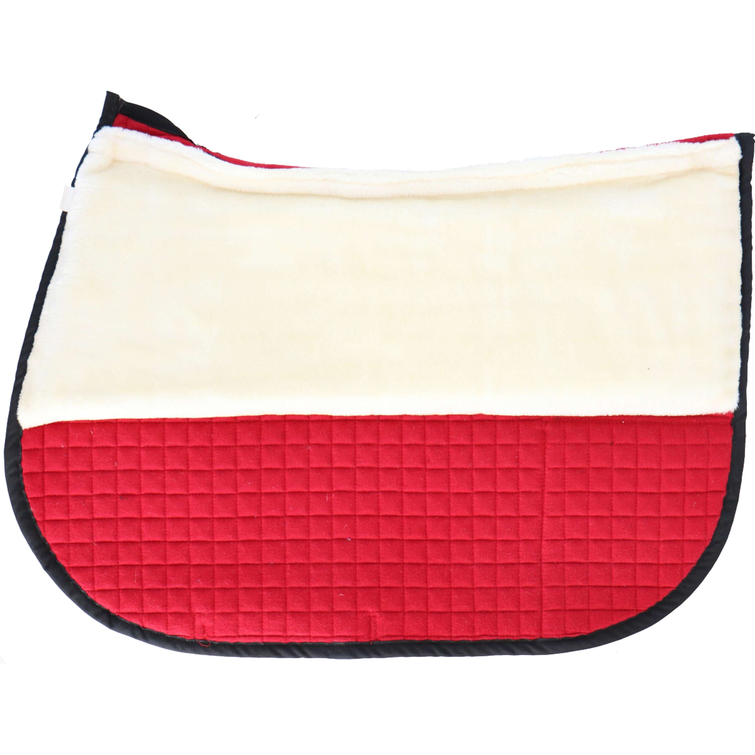 F.R.A. Saddle Pad Unica Bags for Treeless Saddle Red