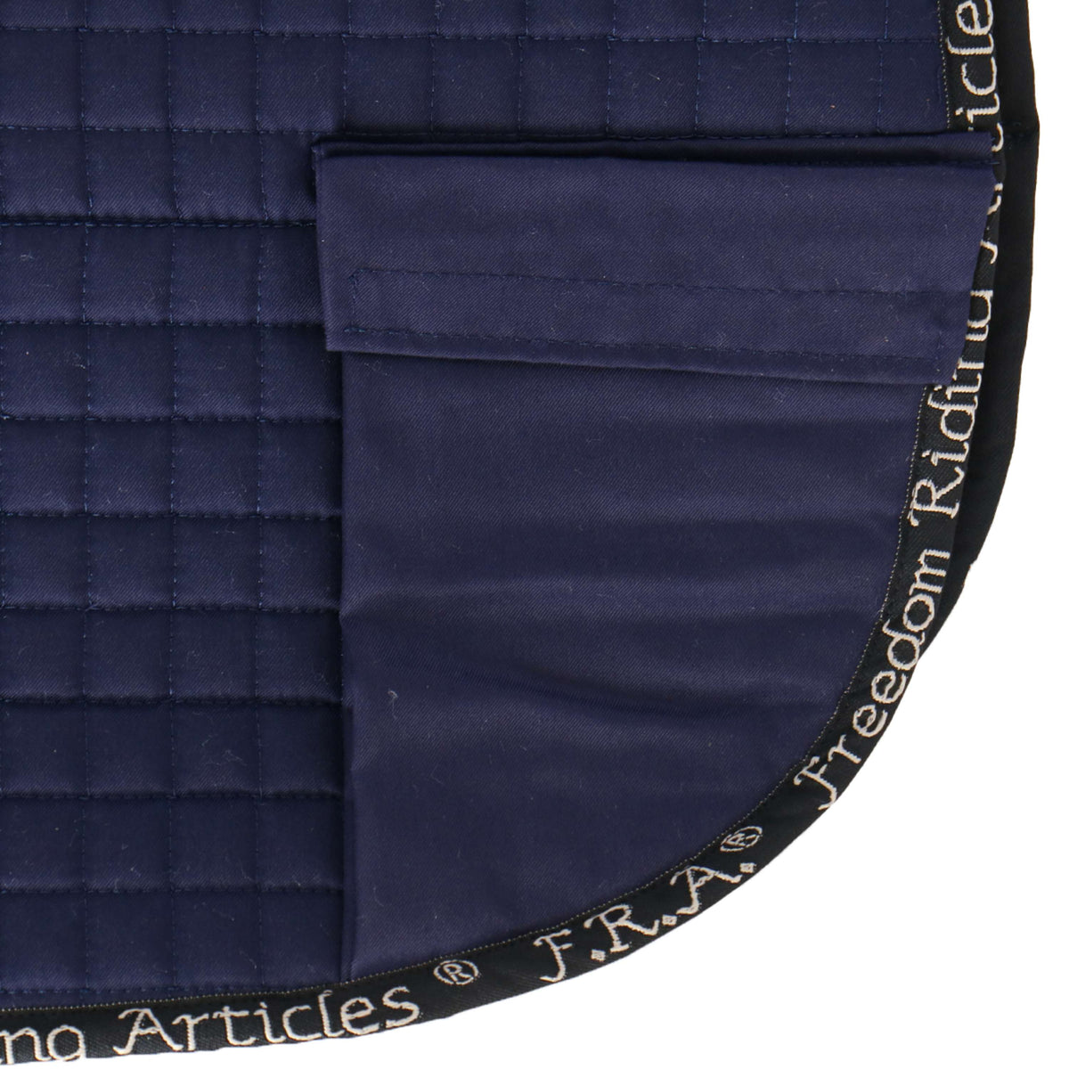 F.R.A. Saddle Pad Unica Bags for Treeless Saddle Blue