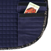 F.R.A. Saddle Pad Unica Bags for Treeless Saddle Blue