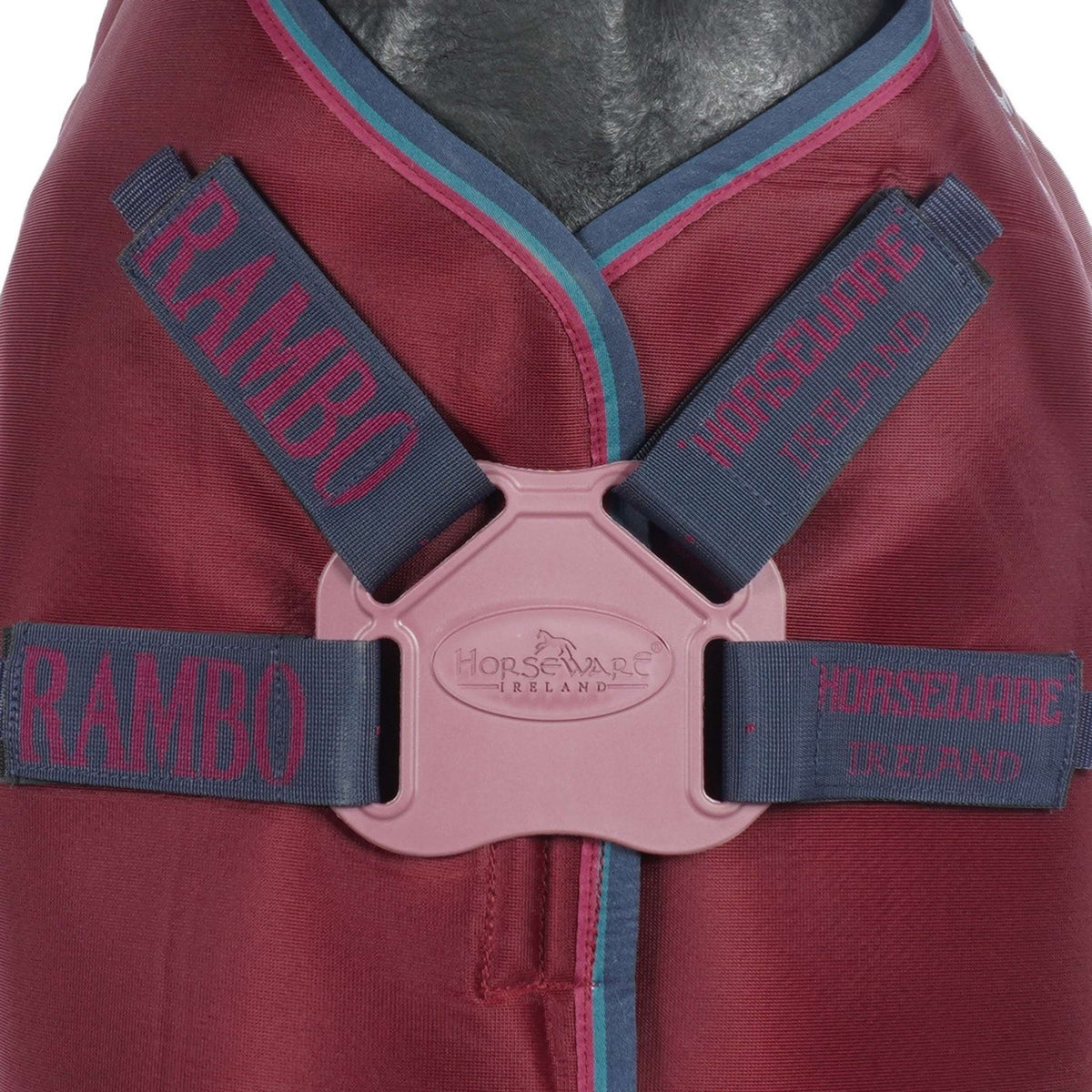 Rambo Airmax Cooler Disc Front Burgundy/Teal/Navy