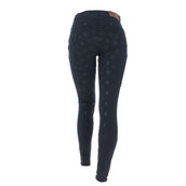 Dublin Breeches Shona Full Grip Denim Print Silicon Ash