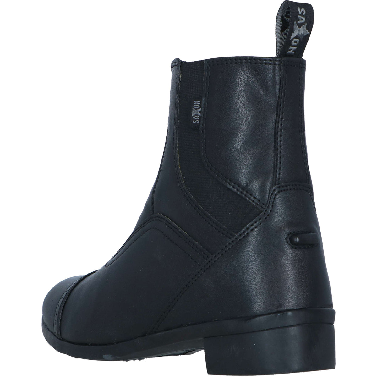 Saxon Jodhpurs Syntovia Zip Paddock Black