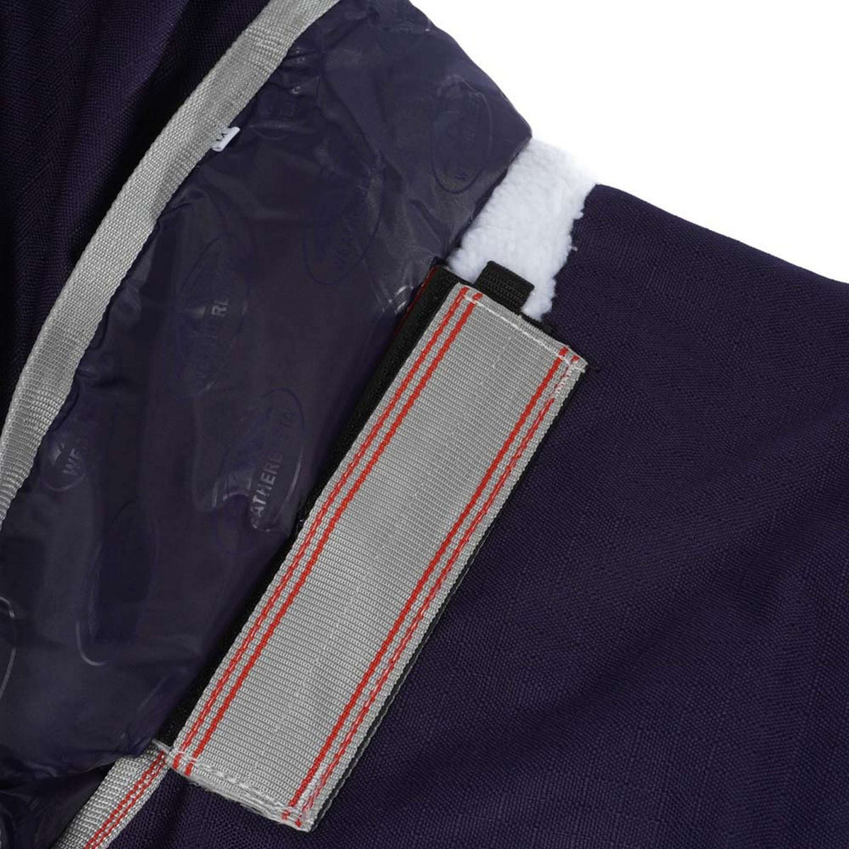 Weatherbeeta Rain Rug Comfitec Essential Detach-A-Neck Lite Plus 1200D 50g Navy/Silver/Red