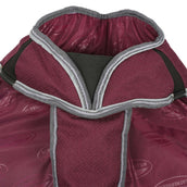 Weatherbeeta Dog Coats Comfitec Premier Free Parka Deluxe Medium 1200D 220g Maroon/Grey/White